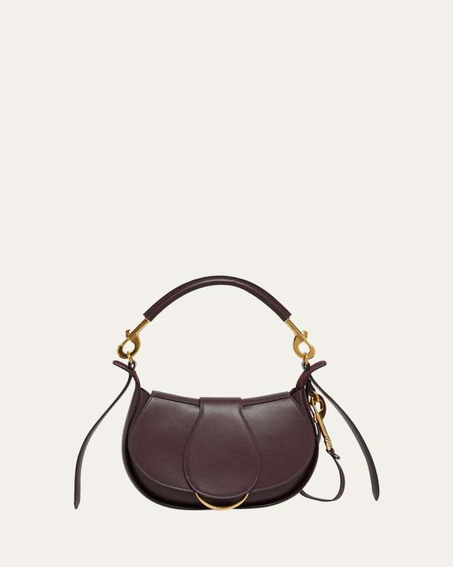 Ride Flap Shoulder Bag in Smooth Calfskin